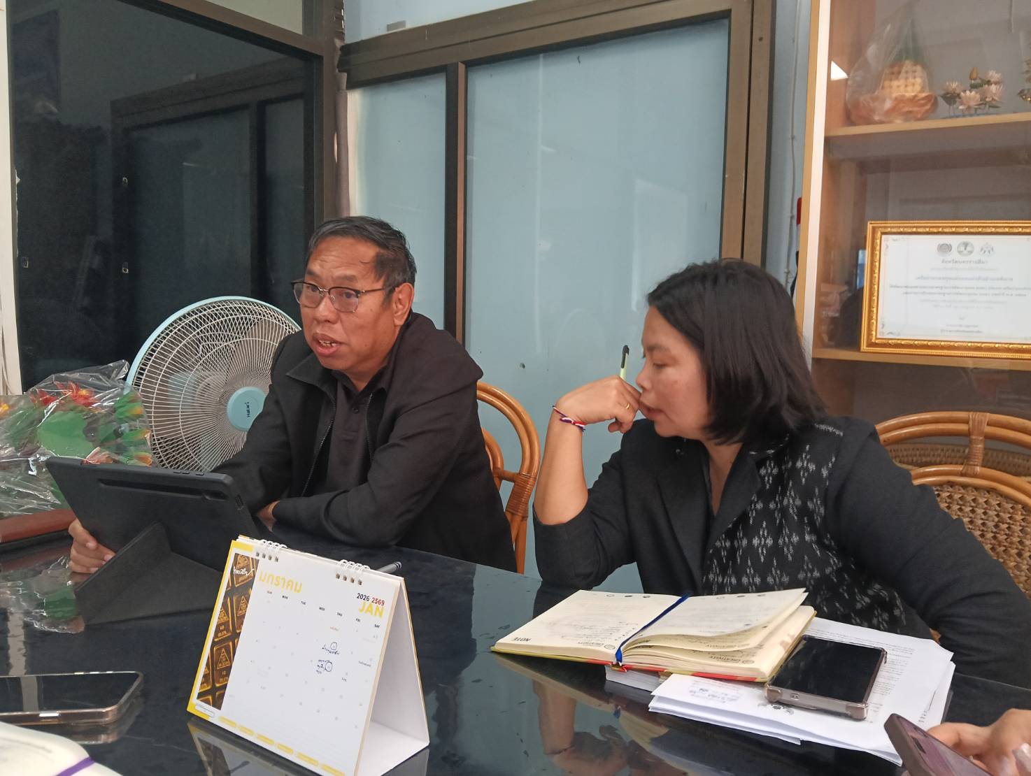 พช.พิมาย ประชุมเจ้าหน้าที่พัฒนาชุมชน ประจำเดือนธันวาคม 2568 