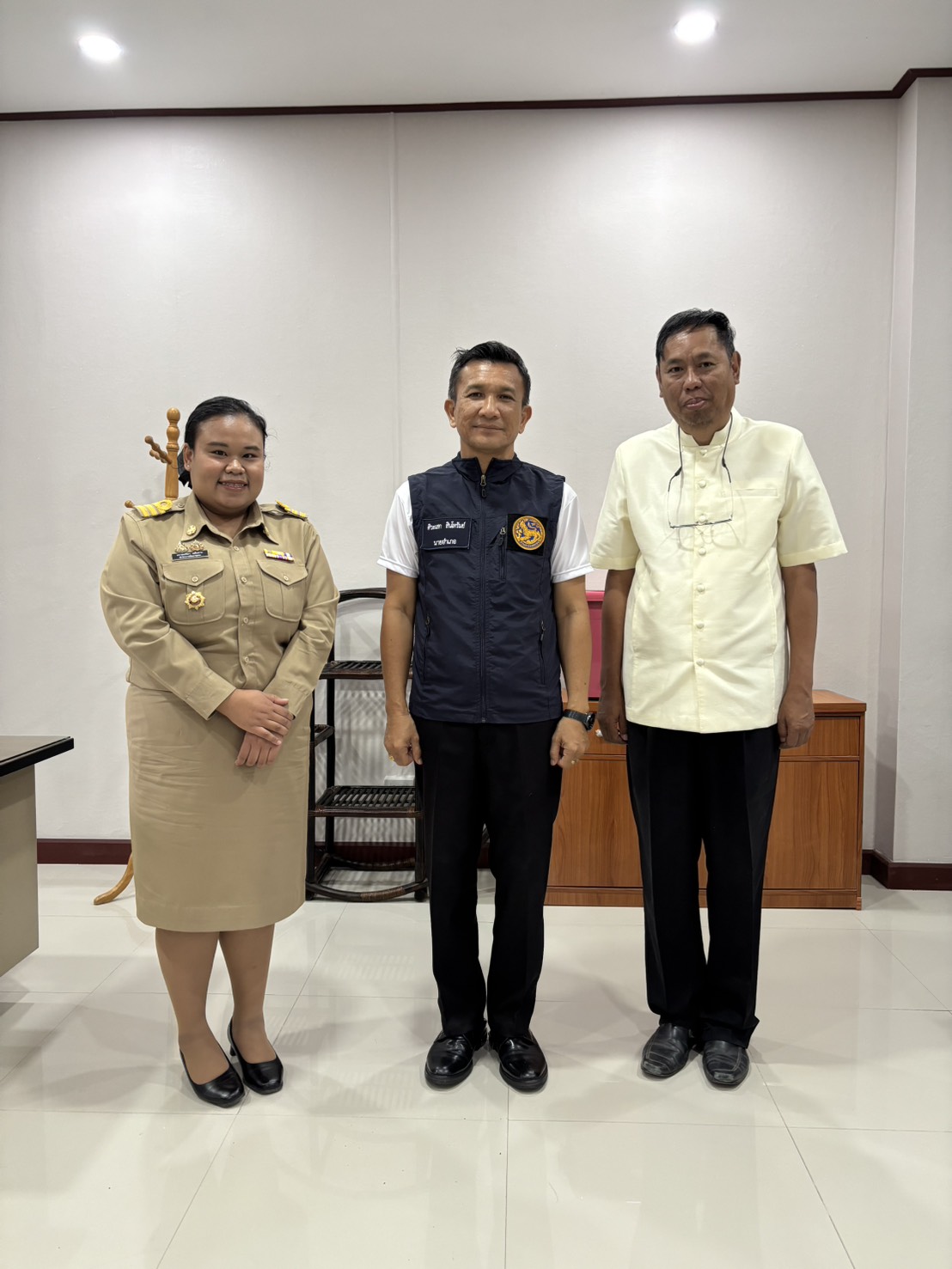 พช.พิมาย  รับรายงานตัวข้าราชการบรรจุใหม่ 