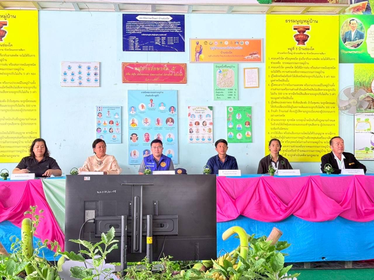 พช.พิมาย ร่วมต้อนรับคณะกรรมการตรวจประเมินฯ ขับเคลื่อนศูนย์เรียนรู้โครงการอันเนื่องมาจากพระราชดำริต้นแบบ ประจำปี 2569