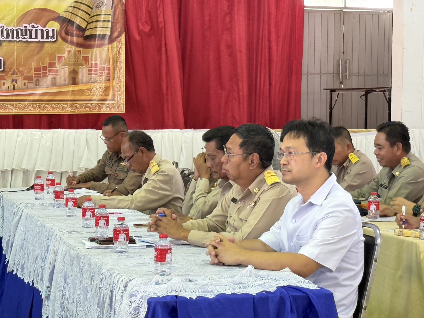 พช.พิมาย เข้าร่วมประชุมหัวหน้าส่วนราชการ กำนัน ผู้ใหญ่บ้านฯ ประจำเดือนเมษายน 2569