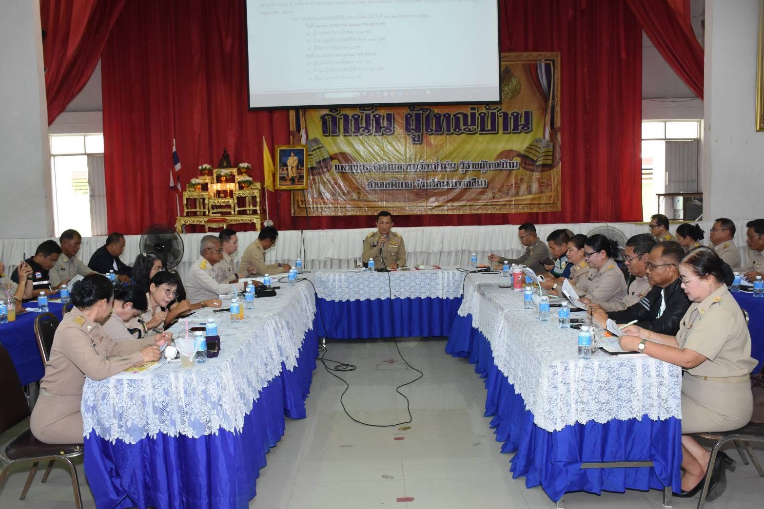 พช.พิมาย เข้าร่วมประชุมหัวหน้าส่วนราชการ กำนัน ผู้ใหญ่บ้านฯ ครั้งที่ 6/2569 ประจำเดือนมิถุนายน 2569 
