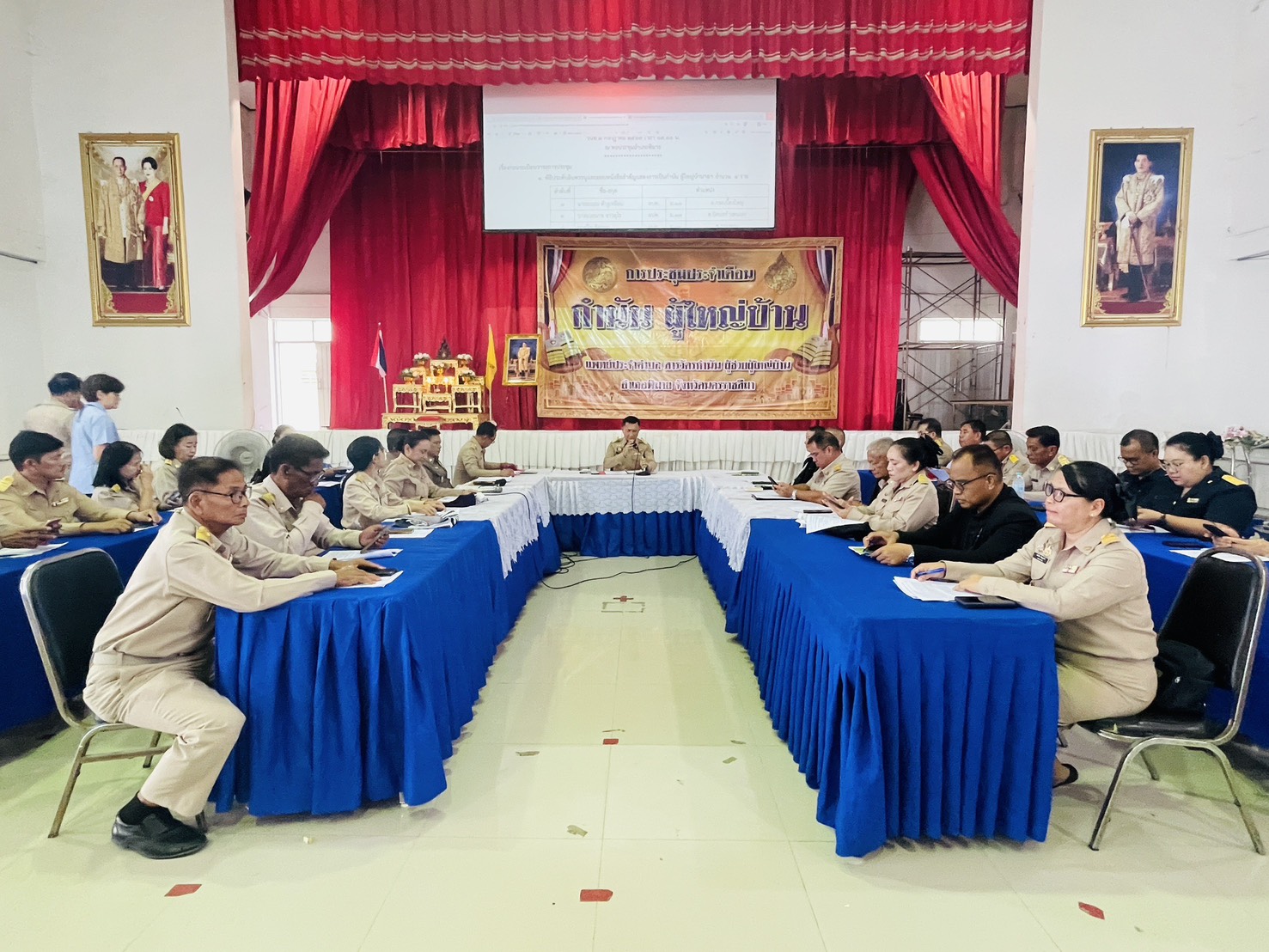 พช.พิมาย เข้าร่วมประชุมหัวหน้าส่วนราชการ กำนัน ผู้ใหญ่บ้าน ฯลฯ ครั้งที่ 7/2569 